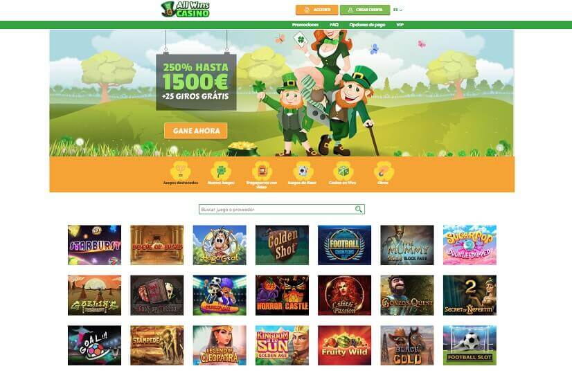 allwins casino juegos