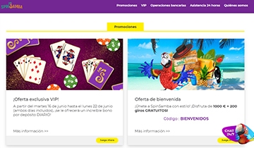 SpinSamba Codigo Promocional