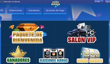 euromania casino codigo promocional