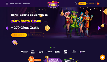 iwild casino bono