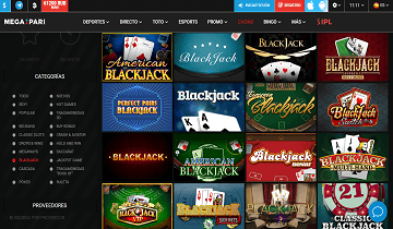 megapari casino blackjack