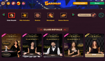 Casino en vivo de 5Gringos