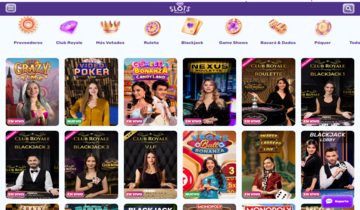 Casino en vivo slots palace