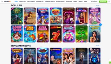 Cazimbo casino juegos populares