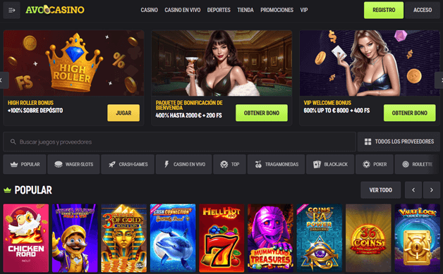 avocasino reseña