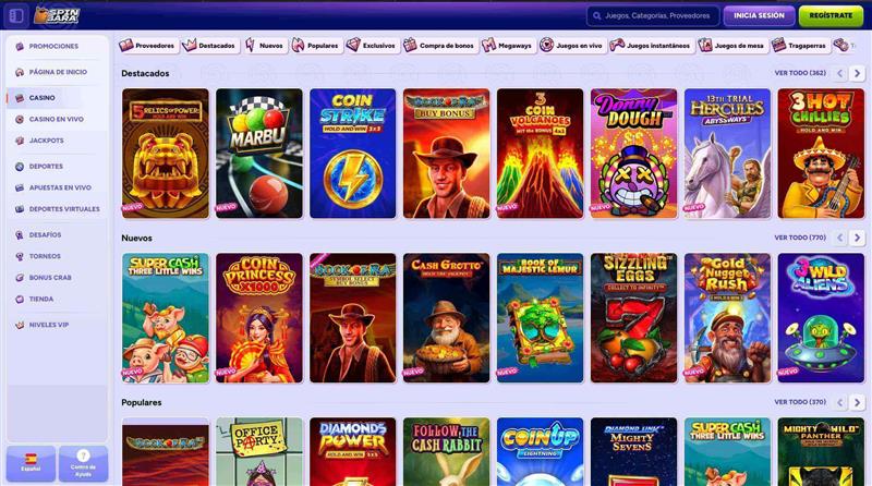 spinbara casino casinos