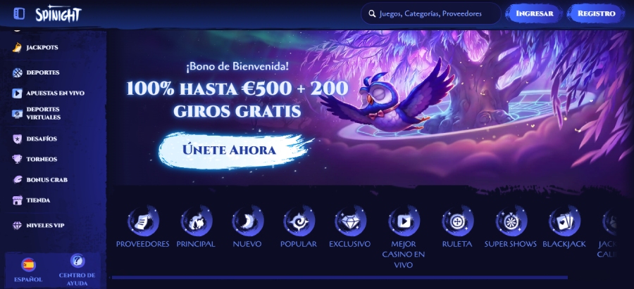 spinight casino
